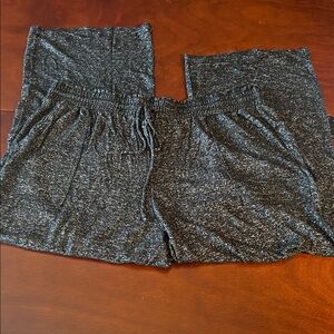 Stars Above Charcoal Wide Leg Lounge Pants